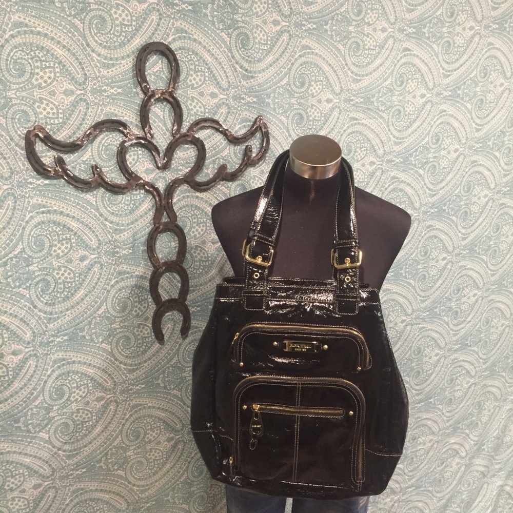 PATENT OVERSIZE BAG